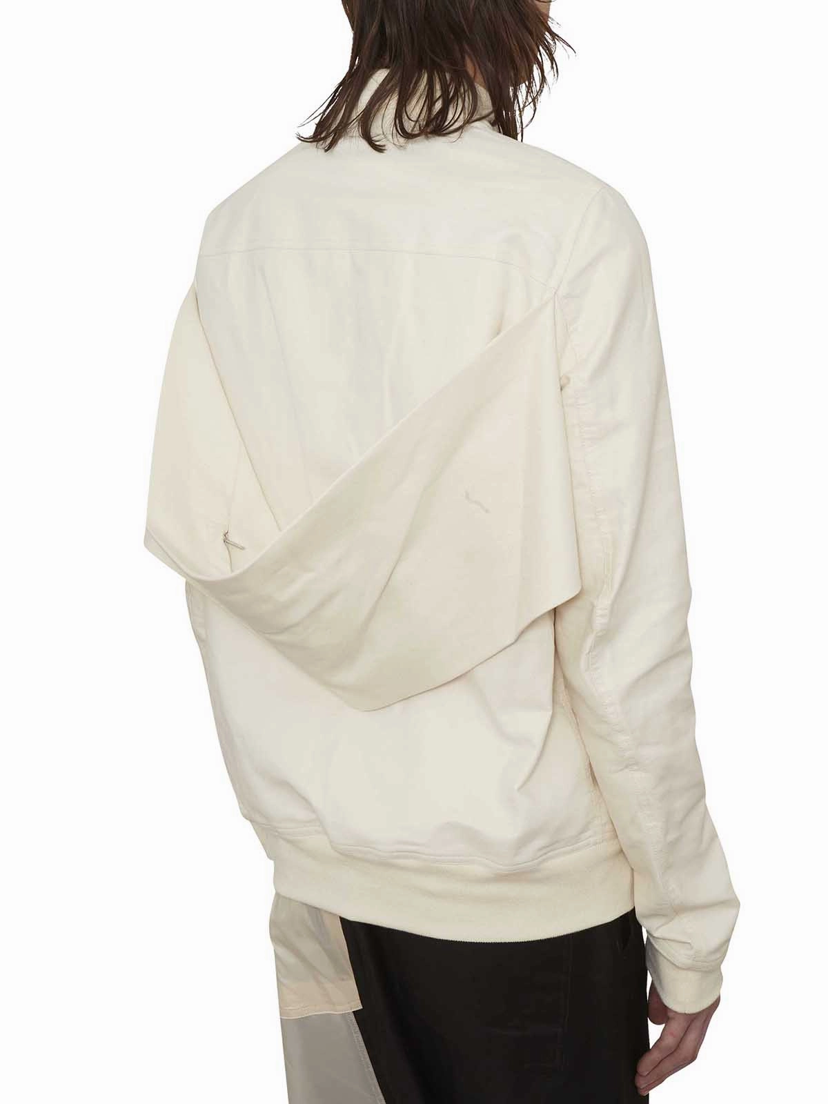 Rick Owens DRKSHDW Flight Sashed Bomber Jacket