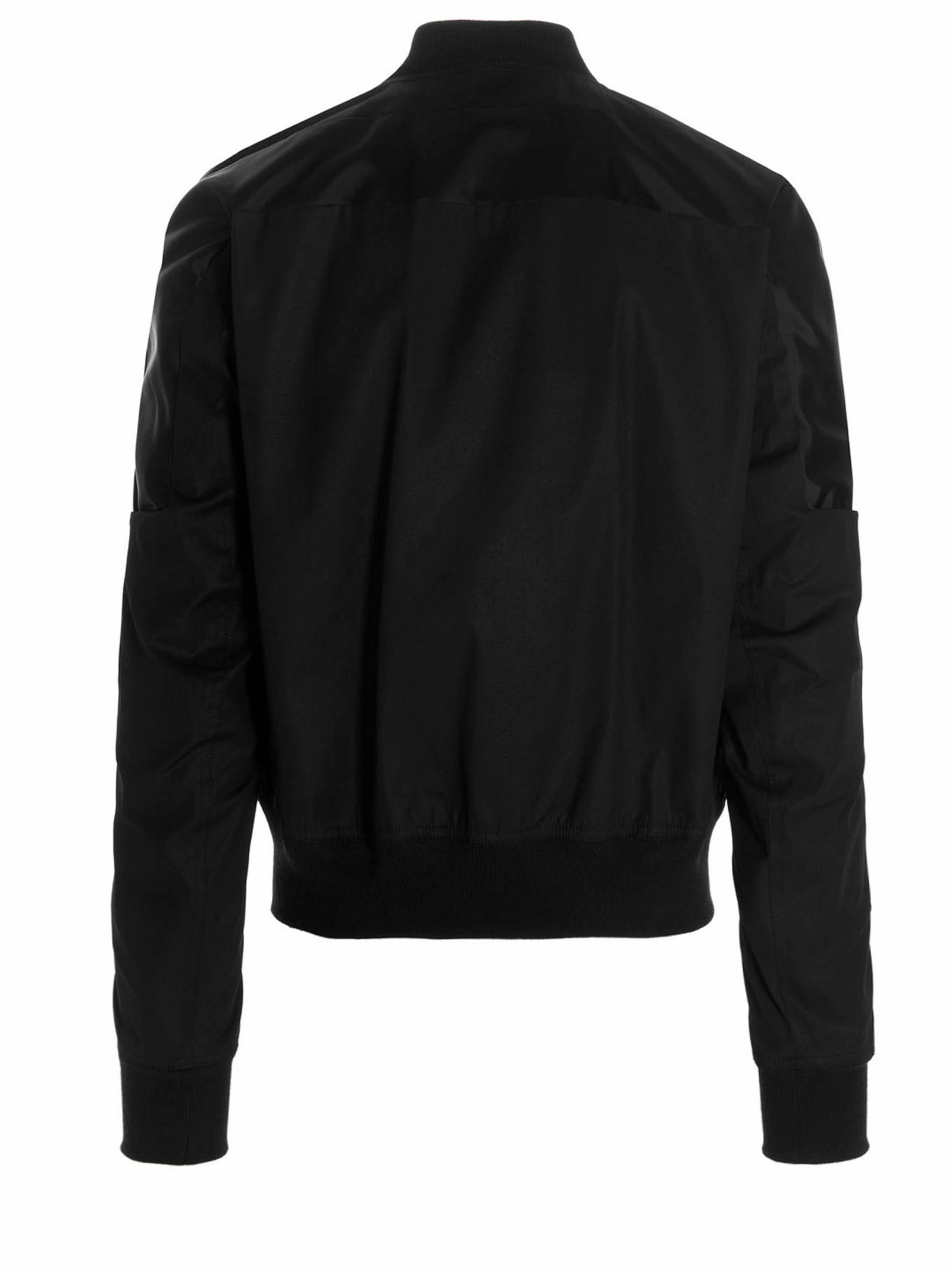 Rick Owens Panelled Zipped Bomber Jacket