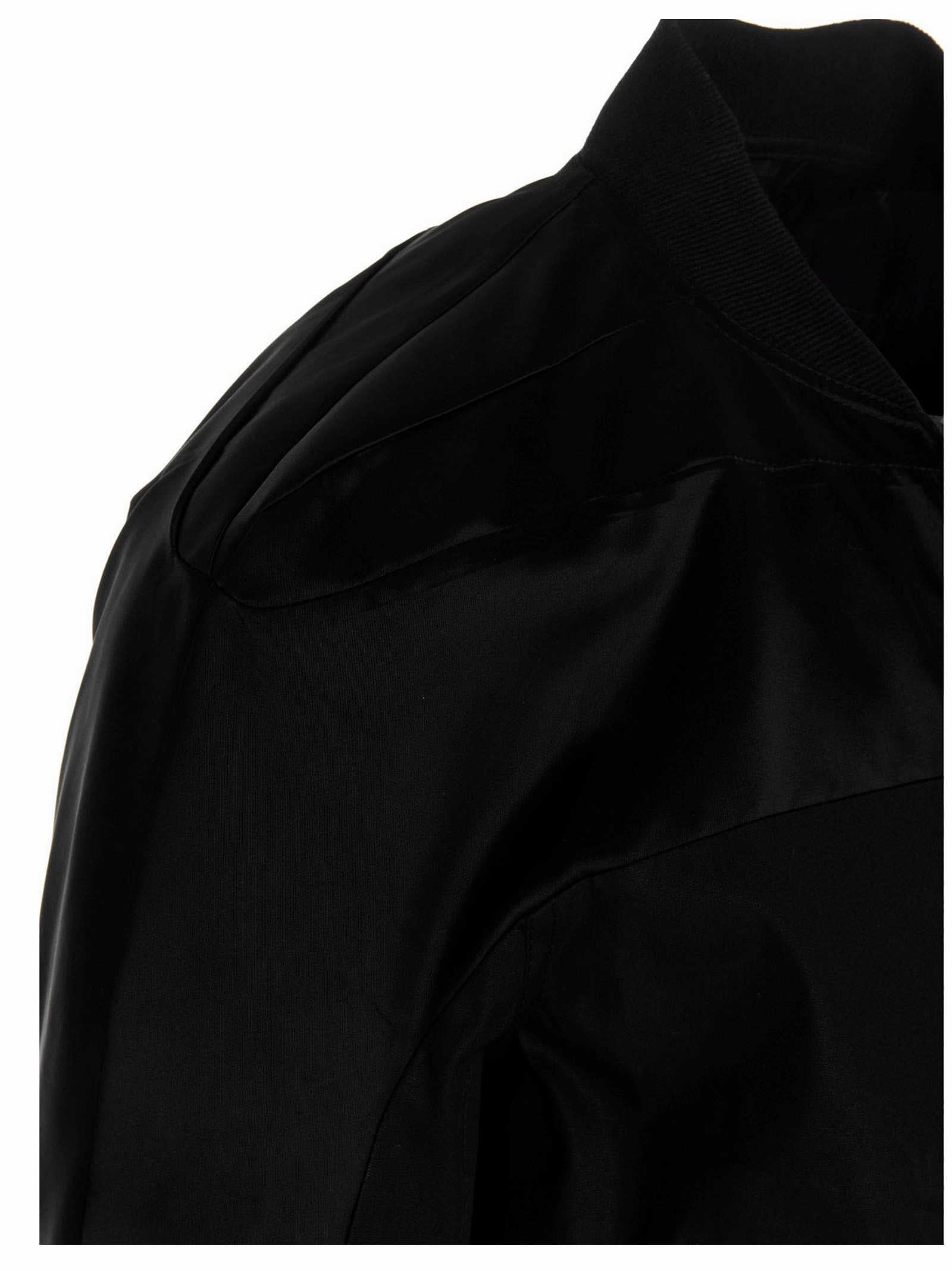 Rick Owens Panelled Zipped Bomber Jacket