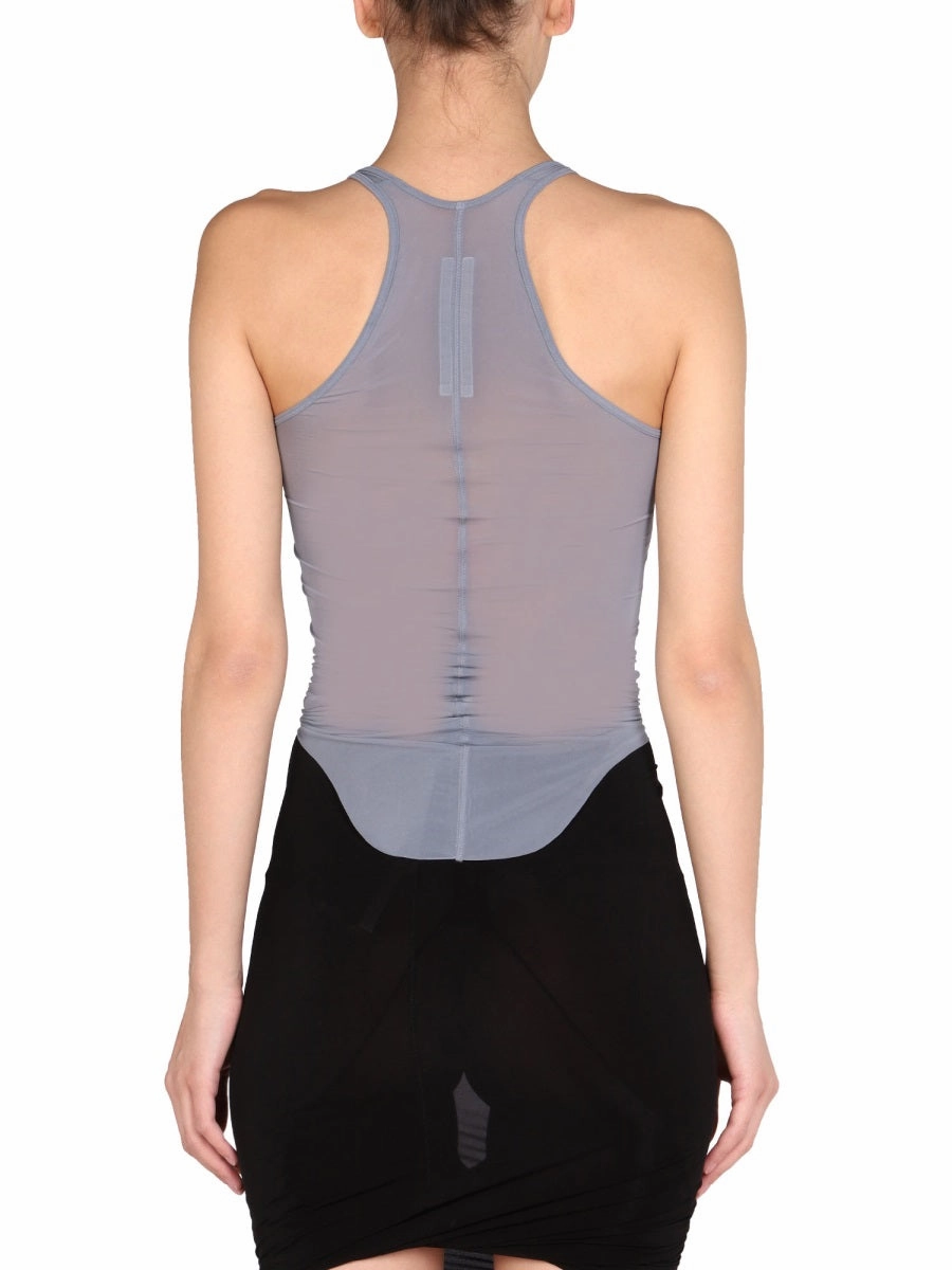 Rick Owens Semi-Sheer Racerback Tank Top