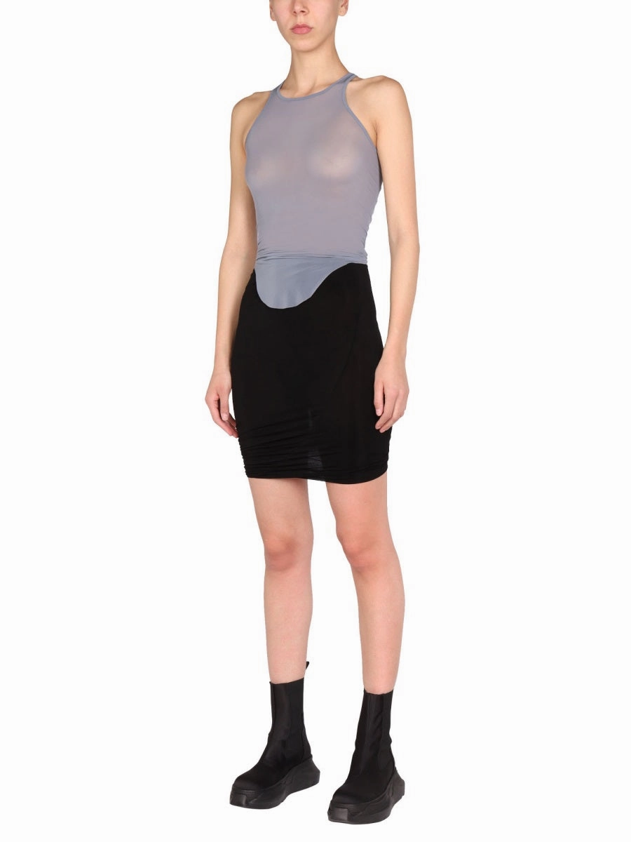 Rick Owens Semi-Sheer Racerback Tank Top