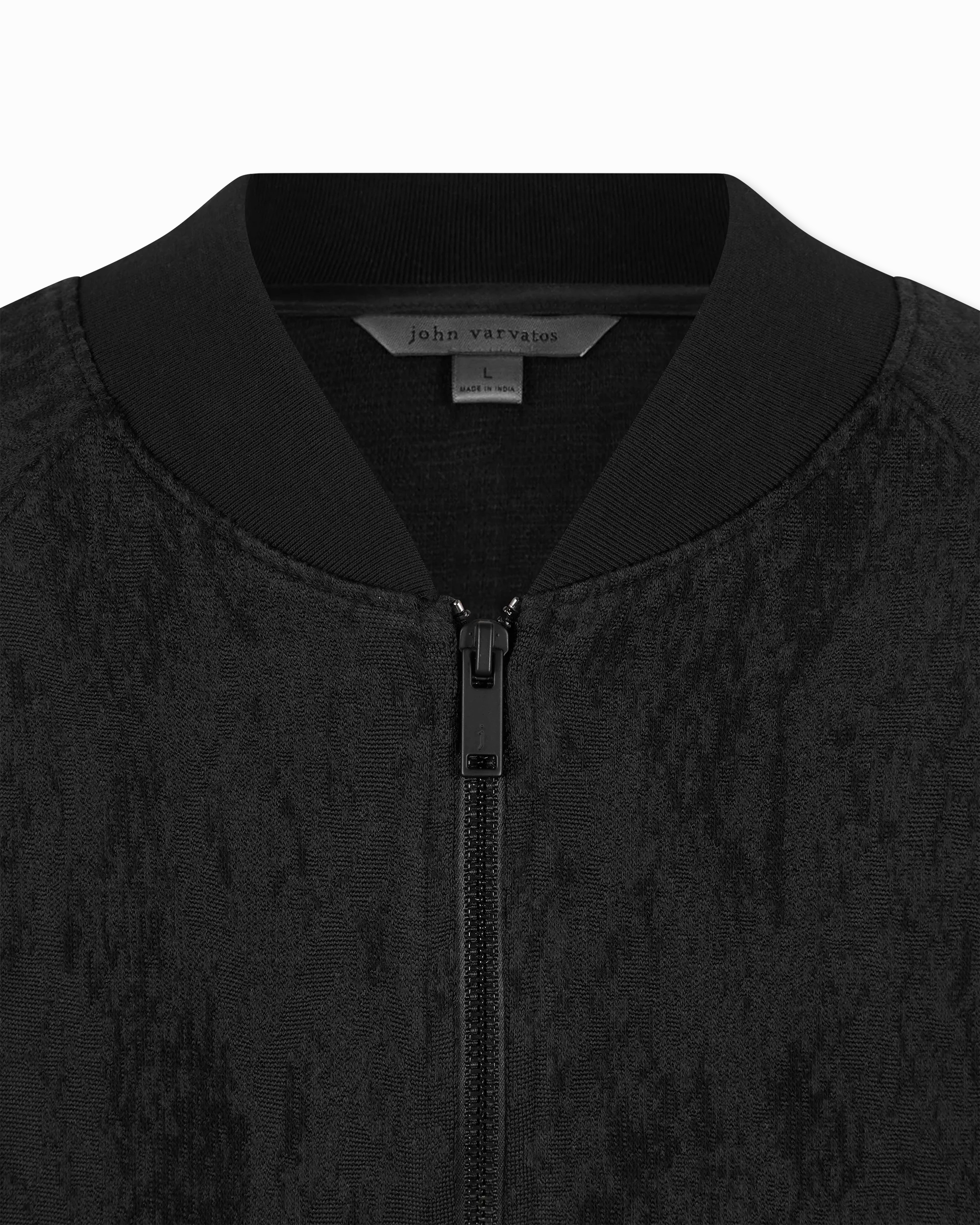 Riggins Python Jacquard Bomber