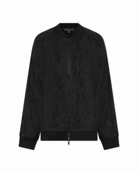 Riggins Python Jacquard Bomber