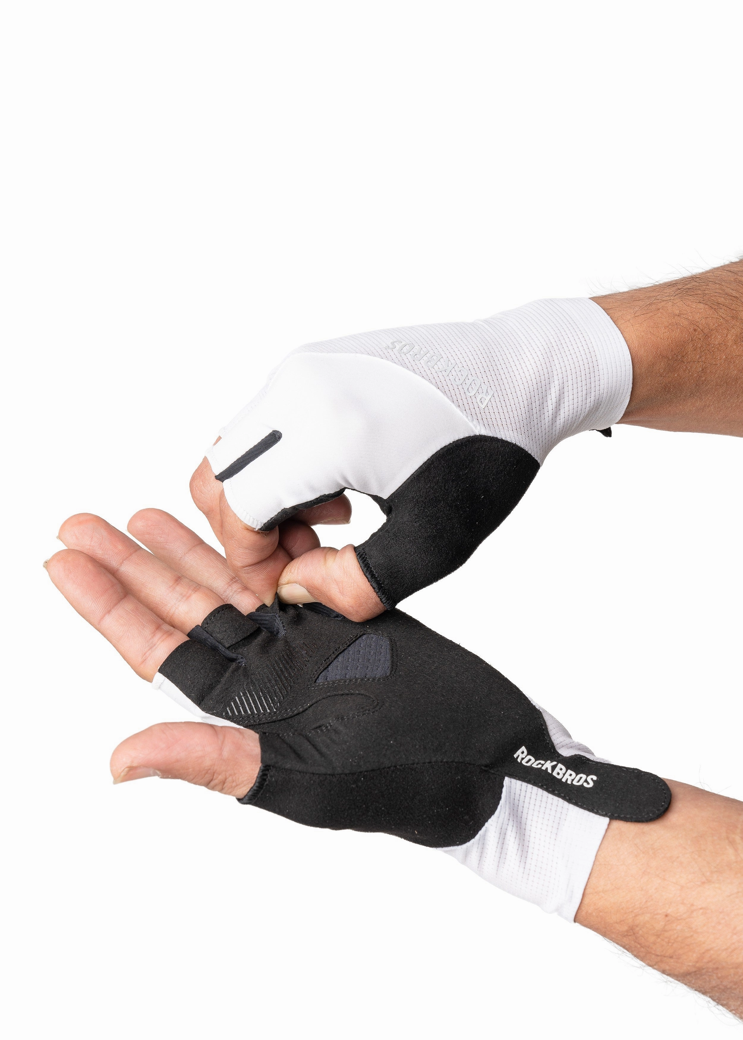 ROCKRBOS Road-to-Sky Cycling Fingerless Gloves