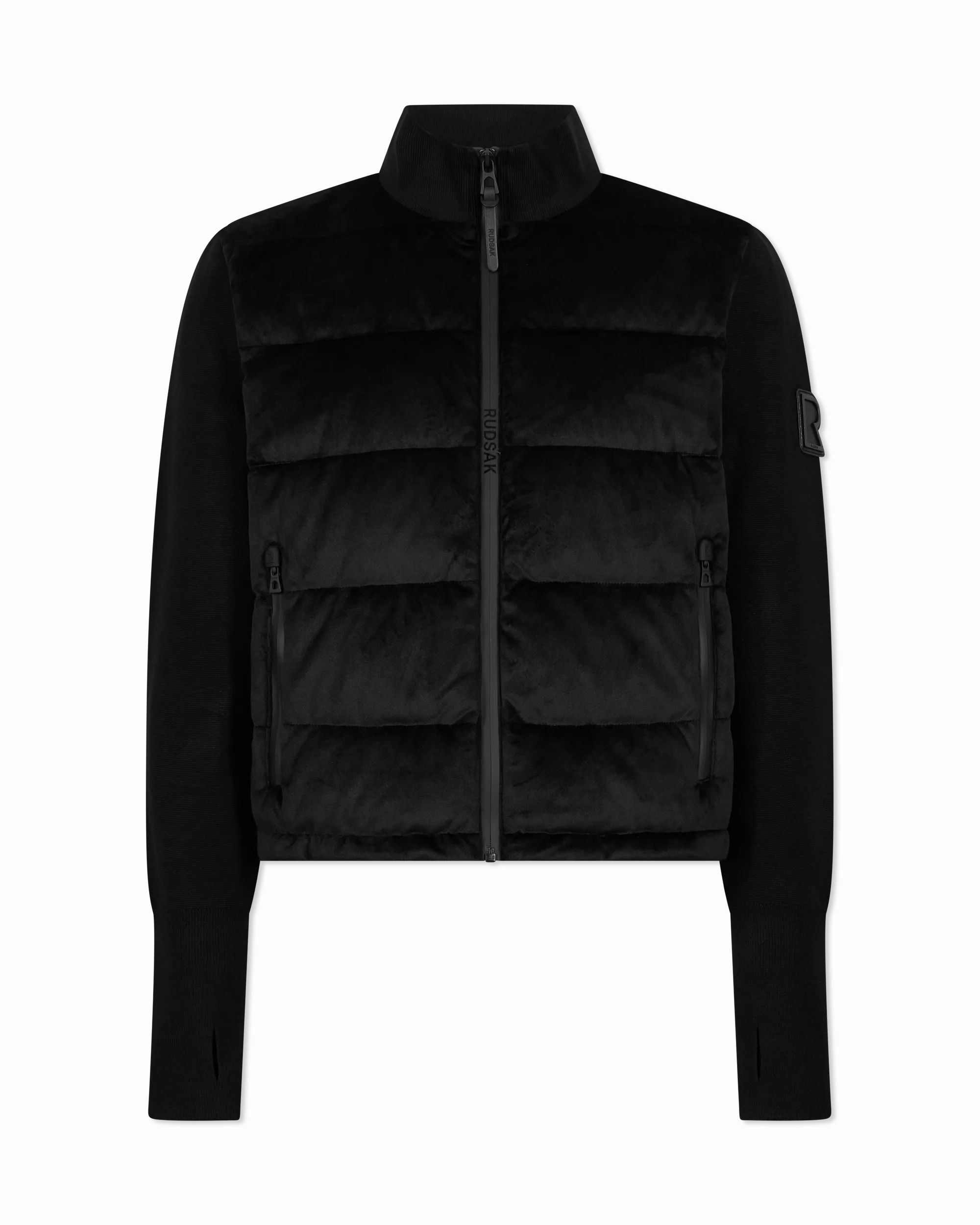 Rudsak Camille Velvet Hybrid Down Jacket