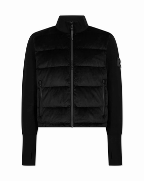 Rudsak Camille Velvet Hybrid Down Jacket