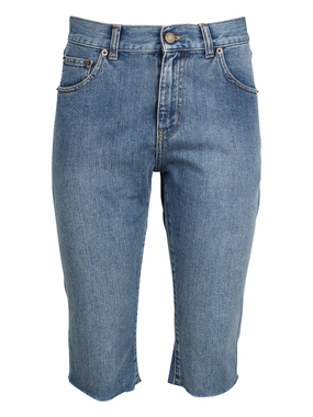 Saint Laurent Denim Bermuda Shorts