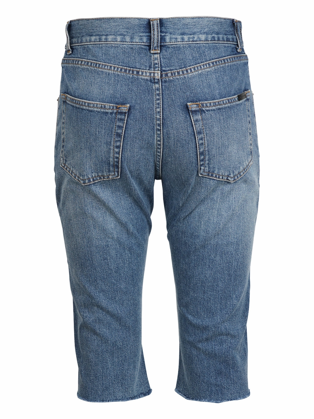 Saint Laurent Denim Bermuda Shorts