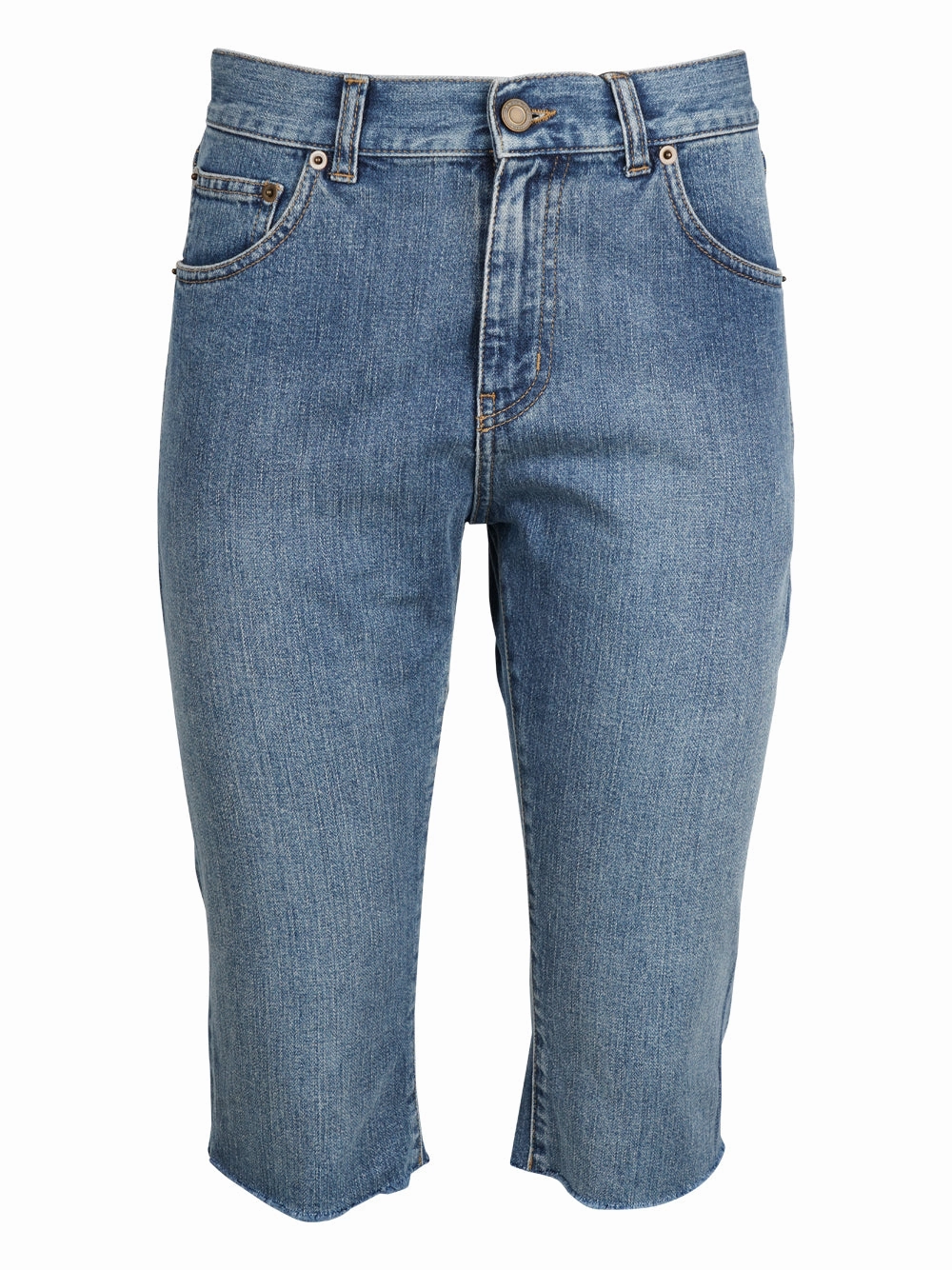 Saint Laurent Denim Bermuda Shorts