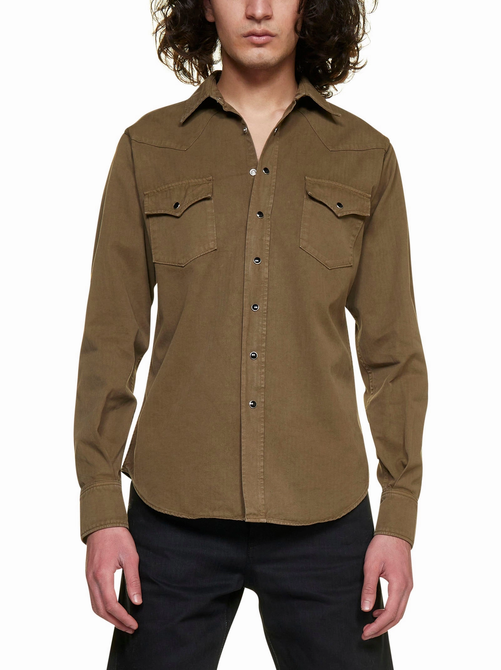 Saint Laurent Western Denim Shirt