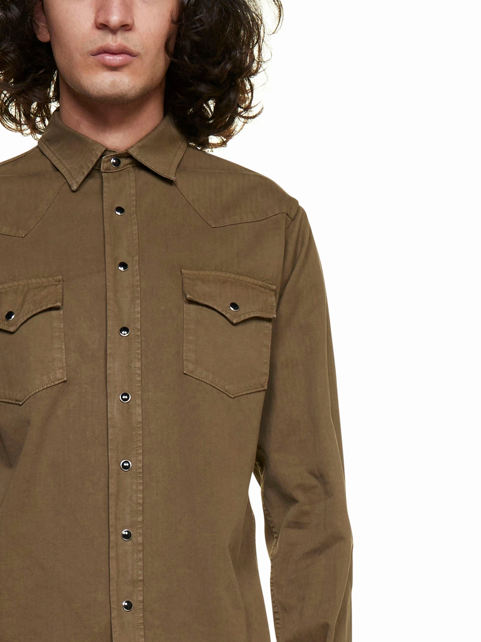 Saint Laurent Western Denim Shirt
