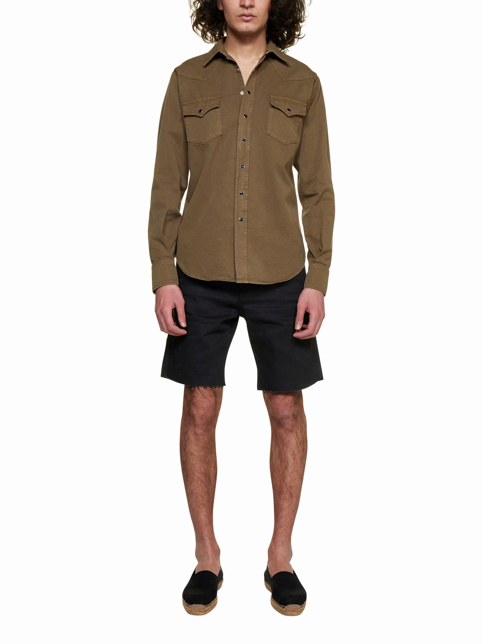Saint Laurent Western Denim Shirt