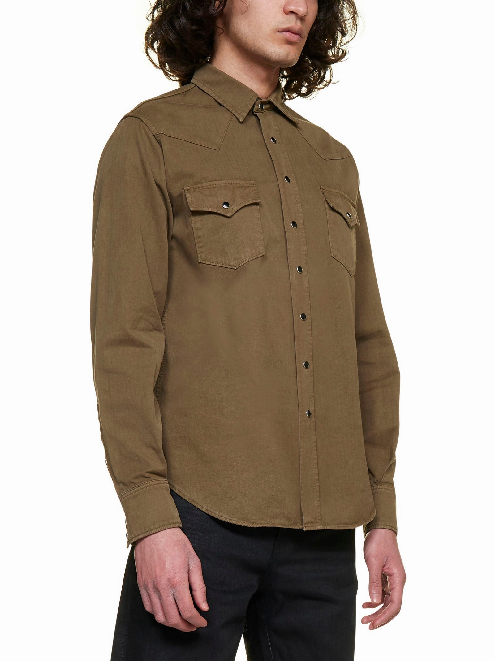 Saint Laurent Western Denim Shirt
