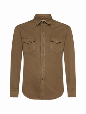 Saint Laurent Western Denim Shirt