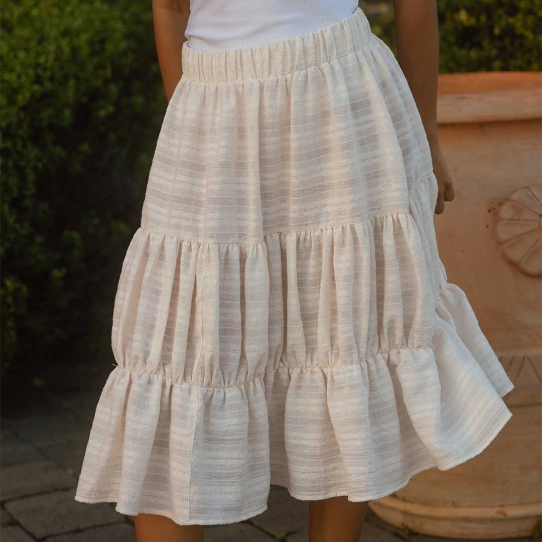 Salinas Skirt, White