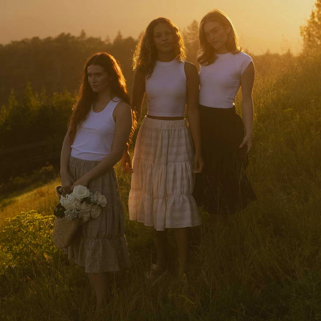 Salinas Skirt, White