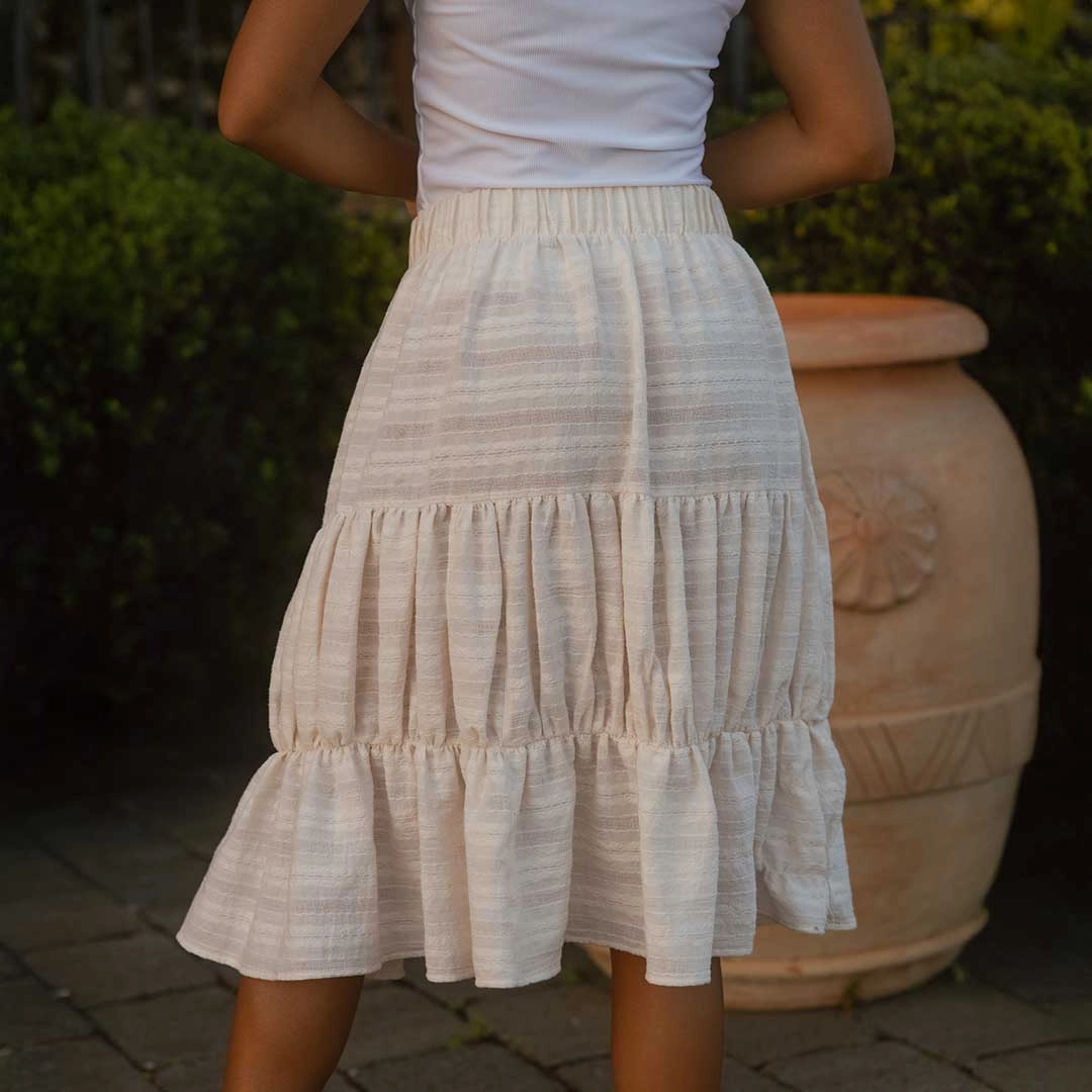 Salinas Skirt, White