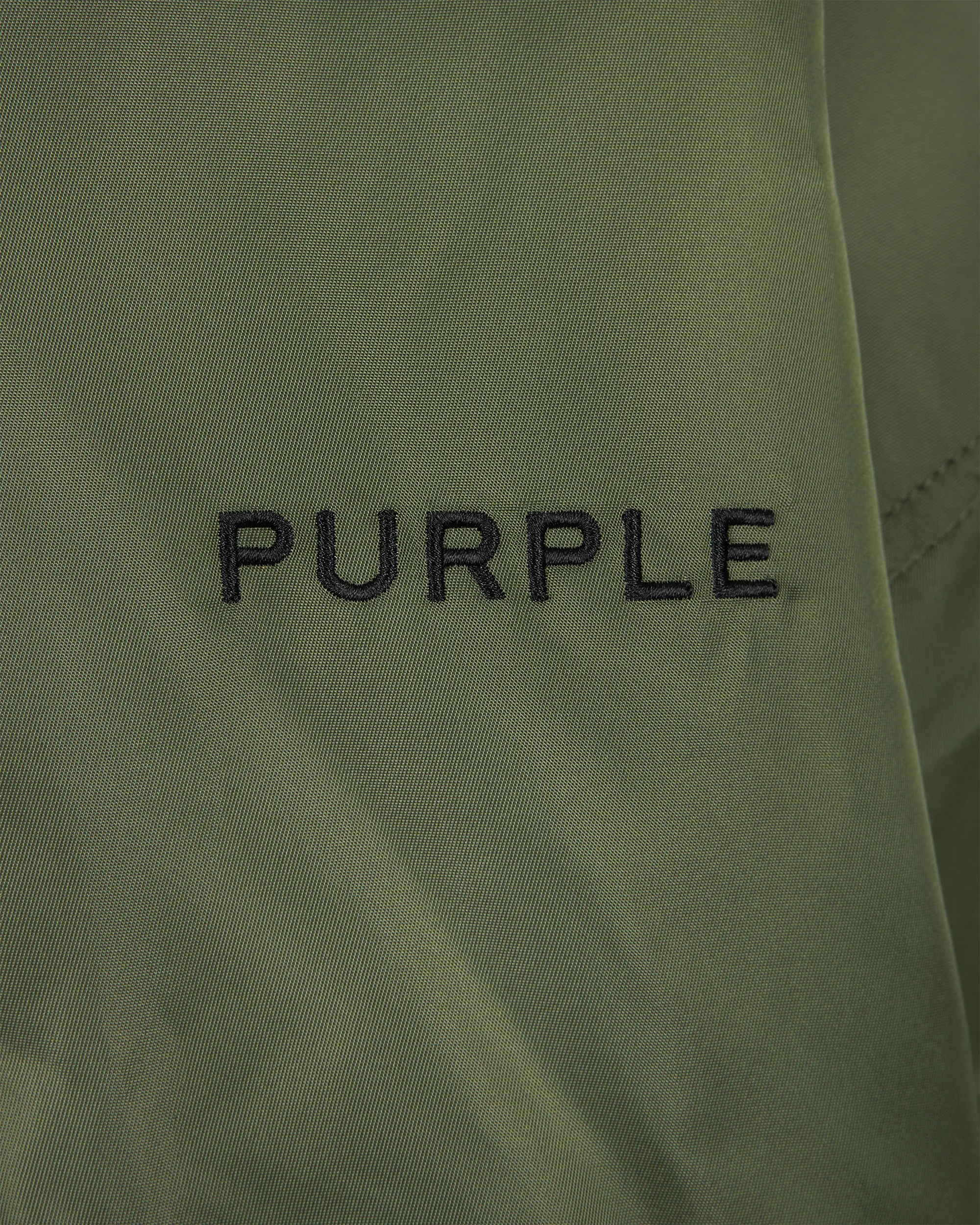 Satin Zip Front Bomber