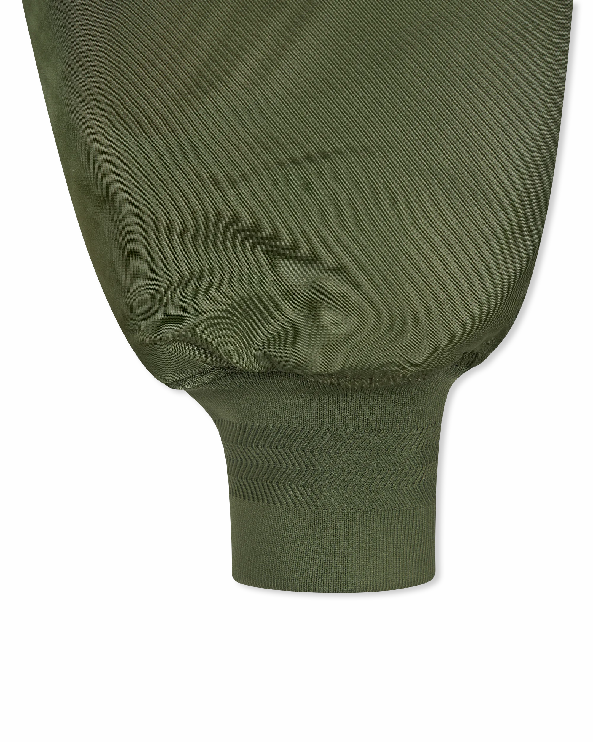 Satin Zip Front Bomber