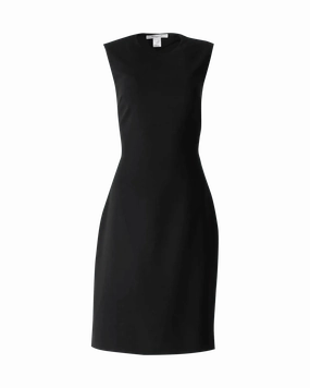 Sleeveless Back Tie Dress