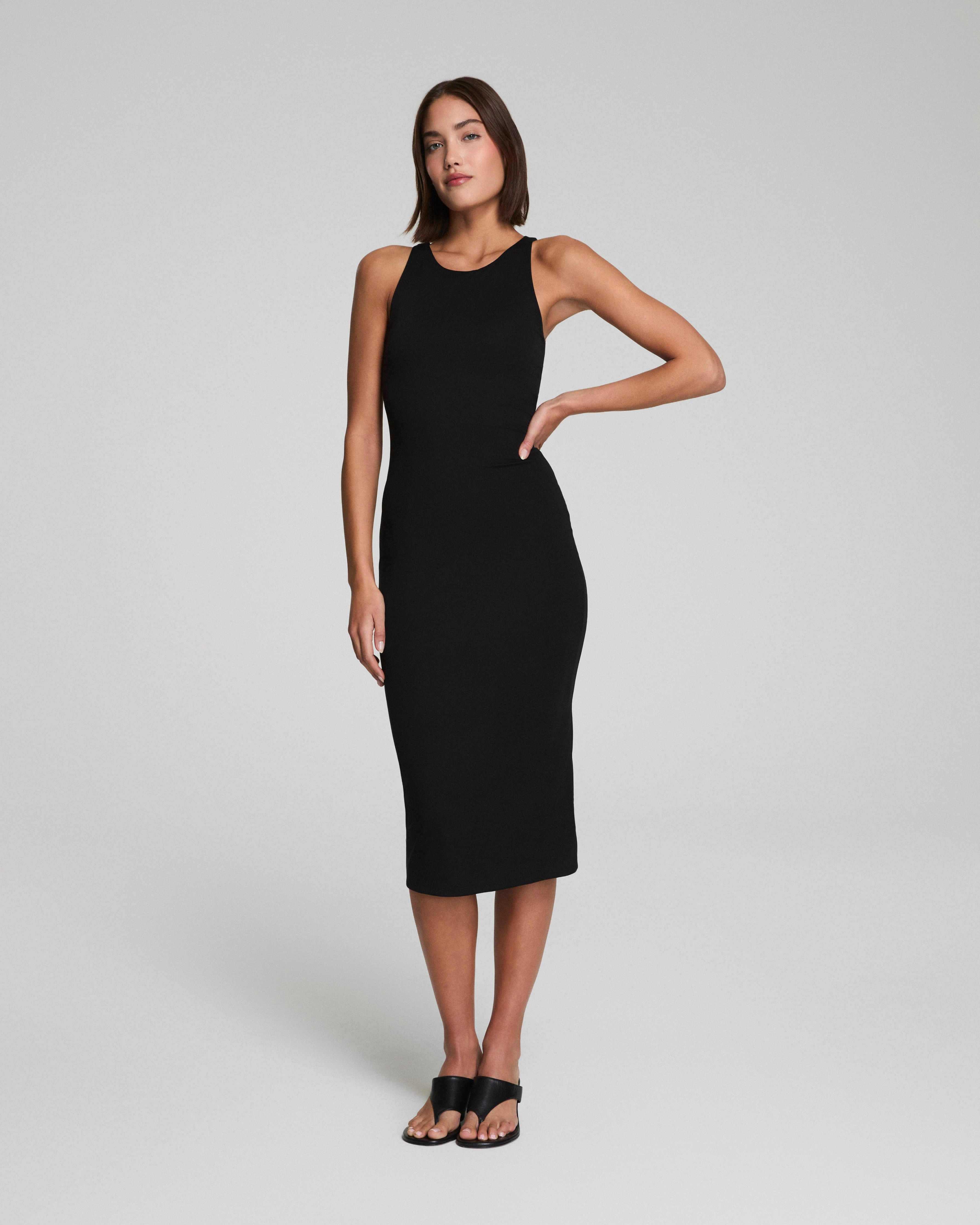 SPANXsmooth™ Jersey Racerback Midi Dress