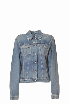 Sportmax Treated Denim Jacket