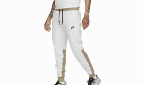 Sportswear Tech Fleece Men's Joggers Mens Style "Summit White/Khaki/Black"