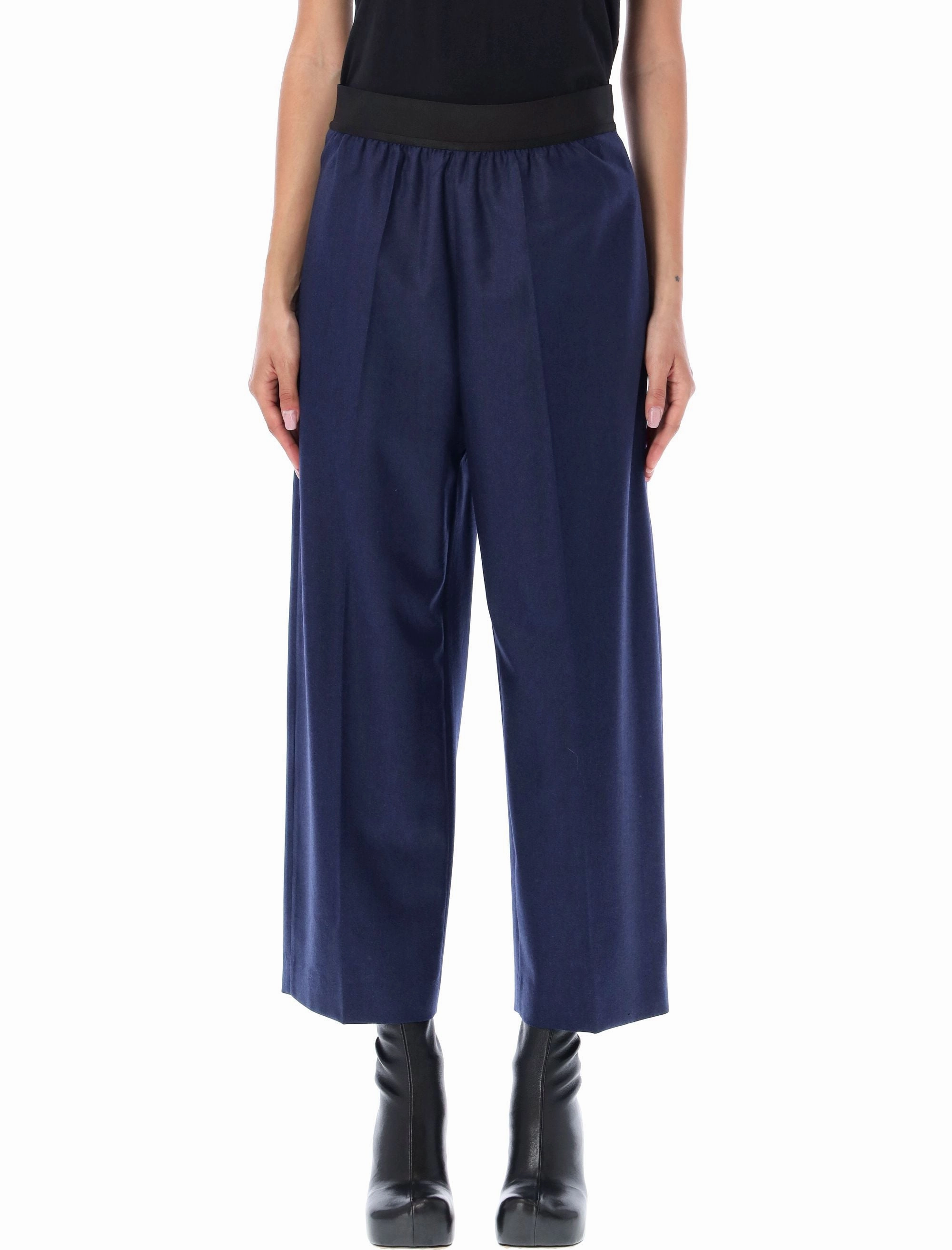 Stella McCartney Straight Leg Cropped Pants