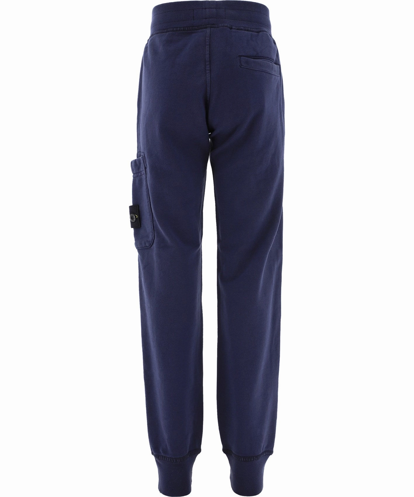 Stone Island Junior Logo Patch Cargo Sweatpants