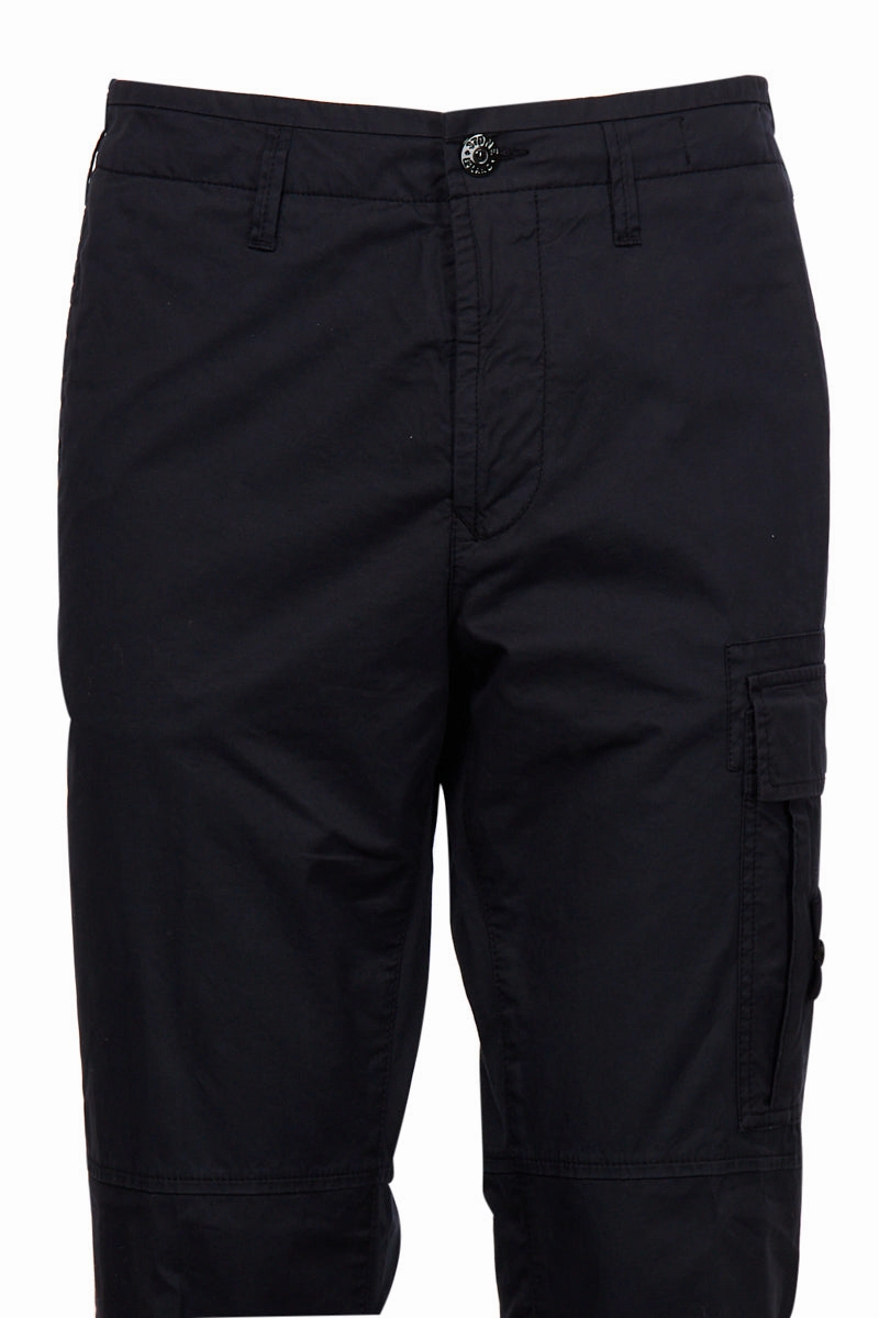 Stone Island Logo Patch Cargo Pants