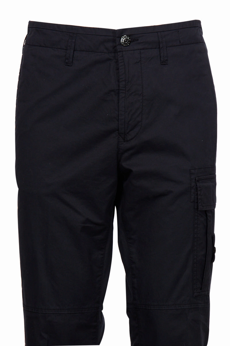 Stone Island Logo Patch Cargo Pants