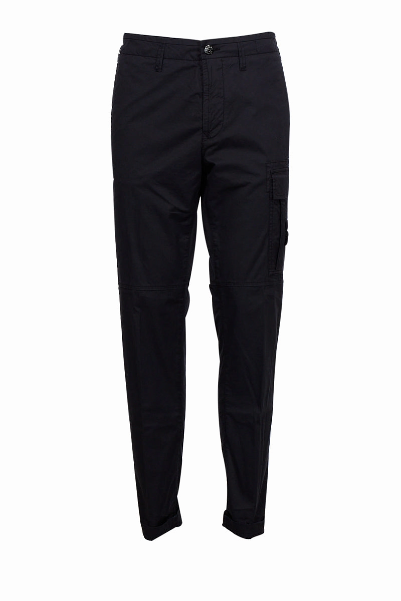 Stone Island Logo Patch Cargo Pants