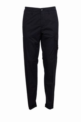 Stone Island Logo Patch Cargo Pants