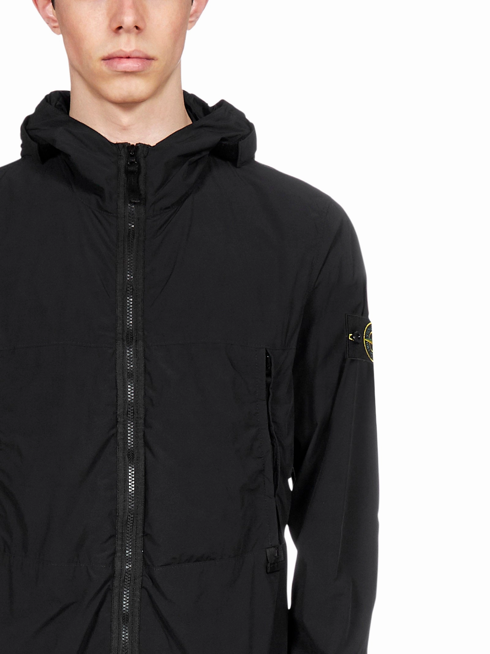 Stone Island Logo Patch Windbreaker