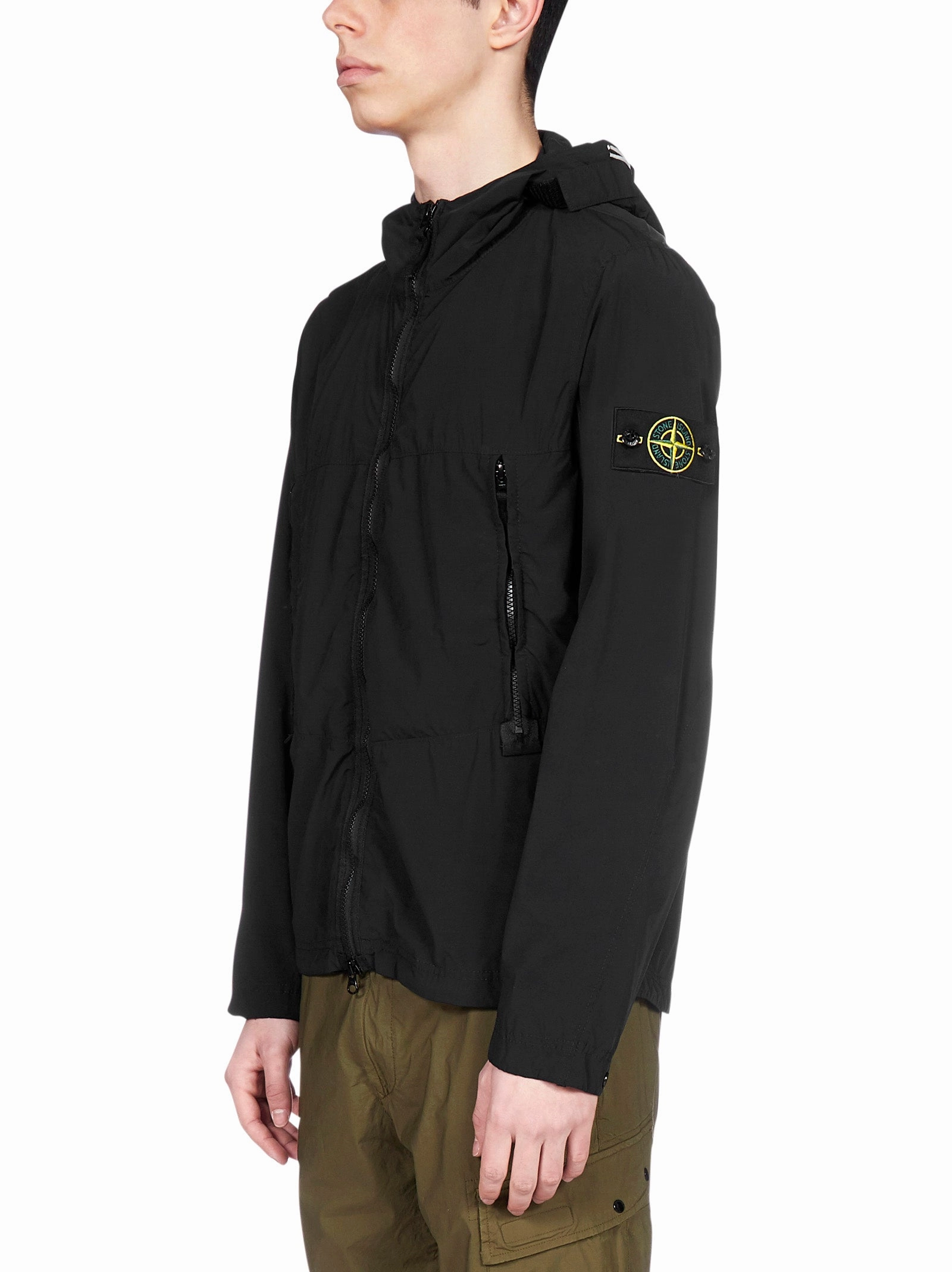 Stone Island Logo Patch Windbreaker