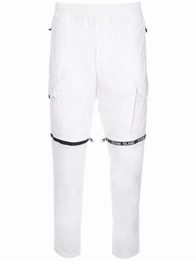 Stone Island Logo Printed Cargo Pants