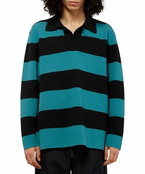 Sunnei Striped V-Neck Jumper