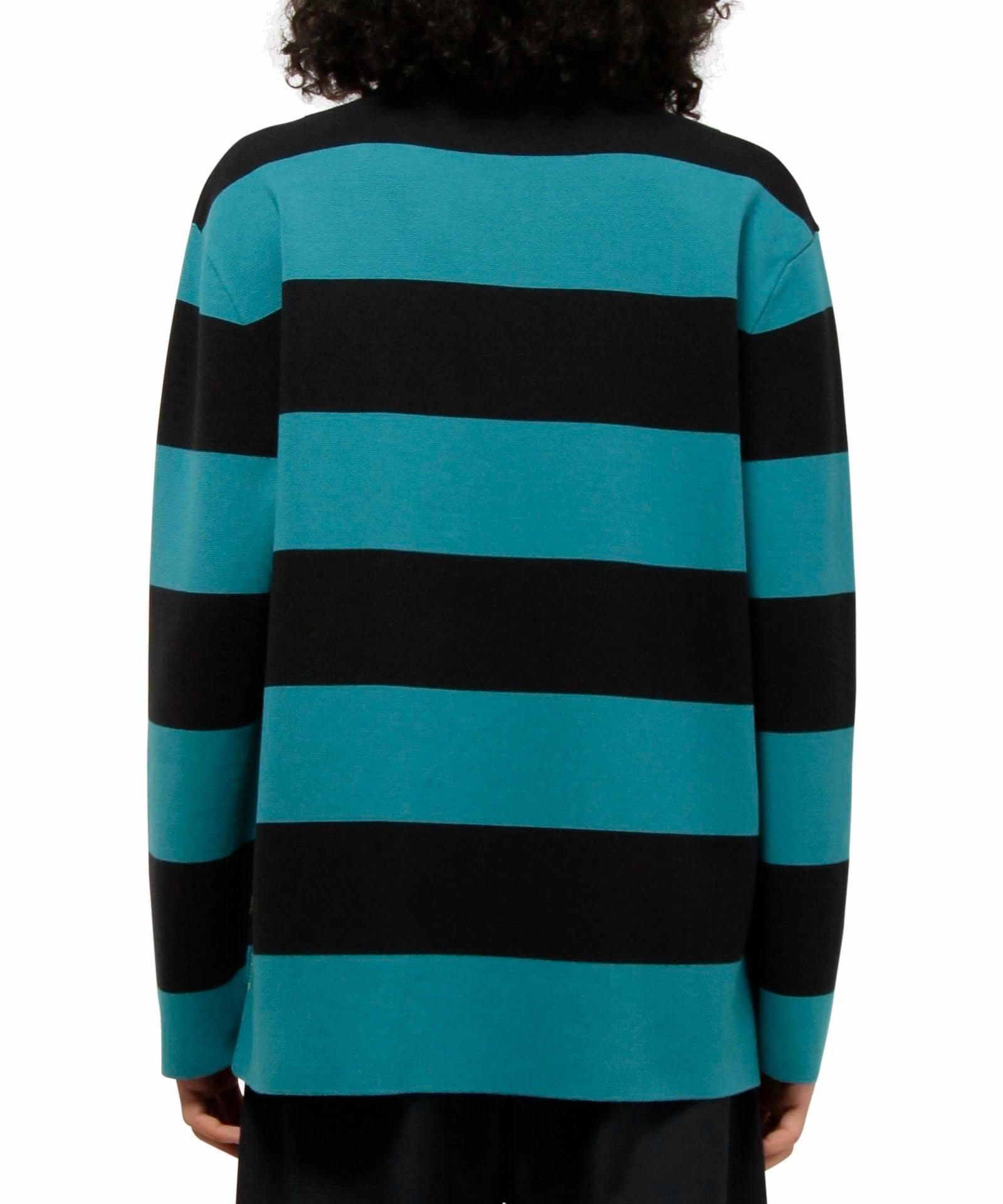 Sunnei Striped V-Neck Jumper