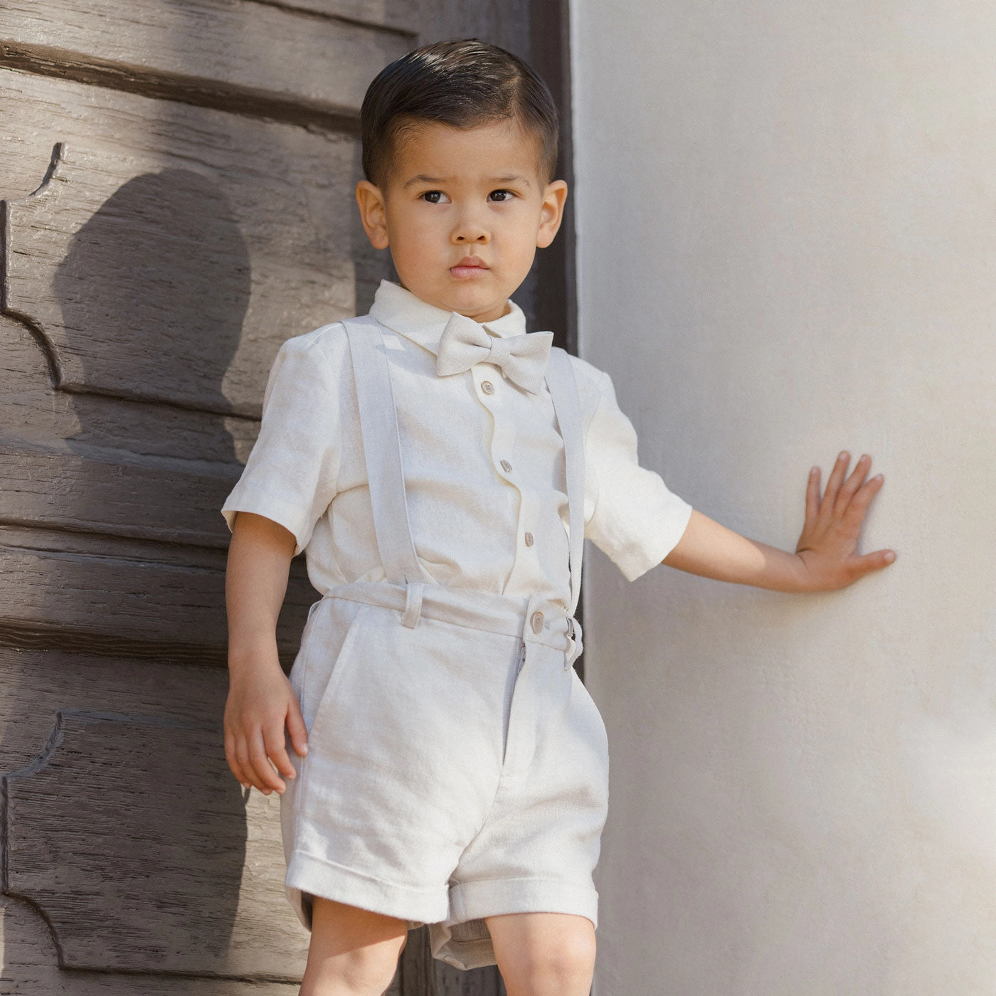 Suspender Short - Powder Blue