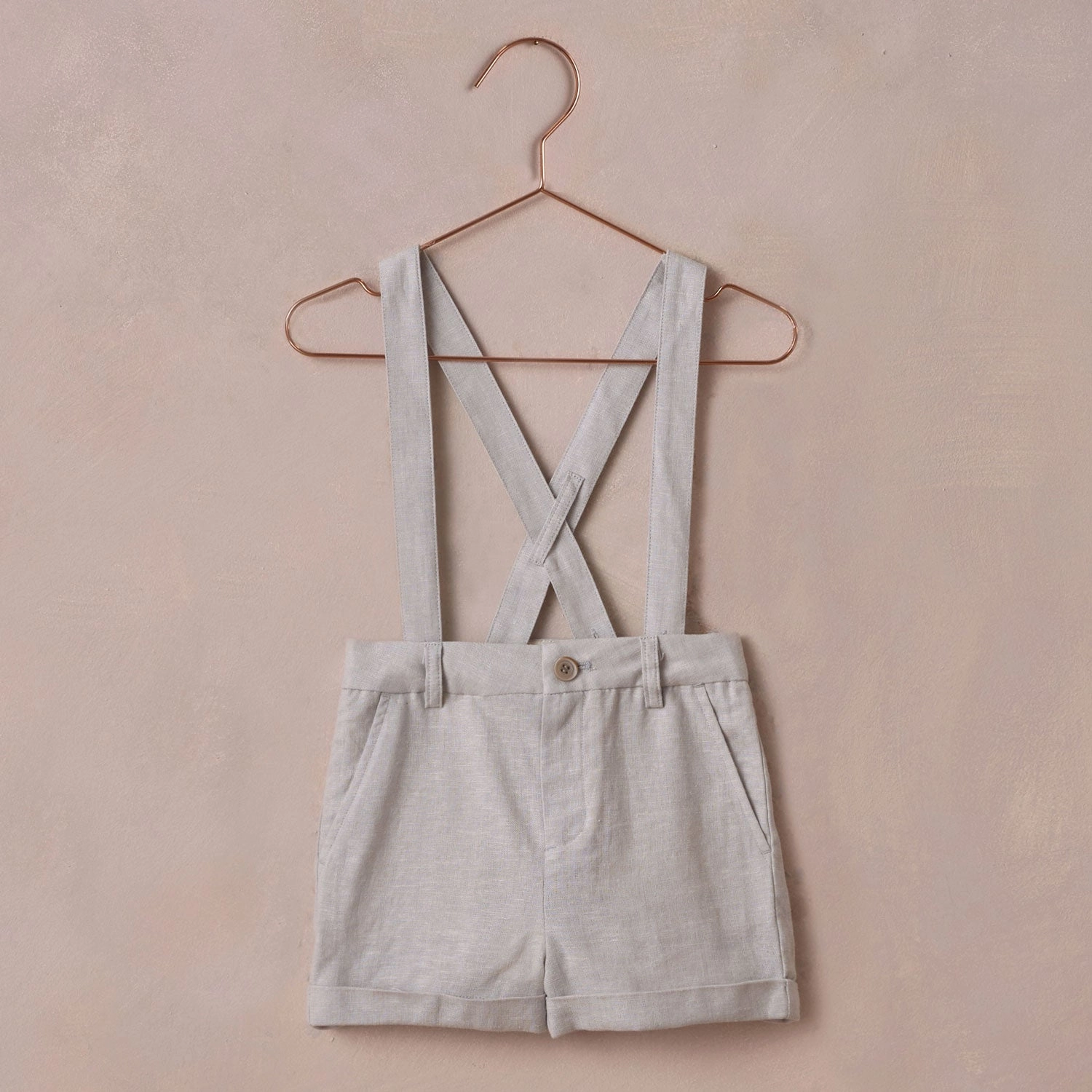Suspender Short - Powder Blue
