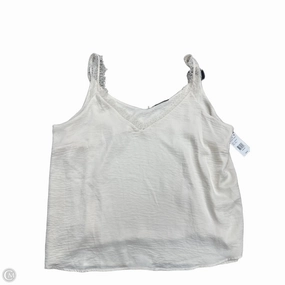 Tank Top By Clothes Mentor In Cream, Size: 3x