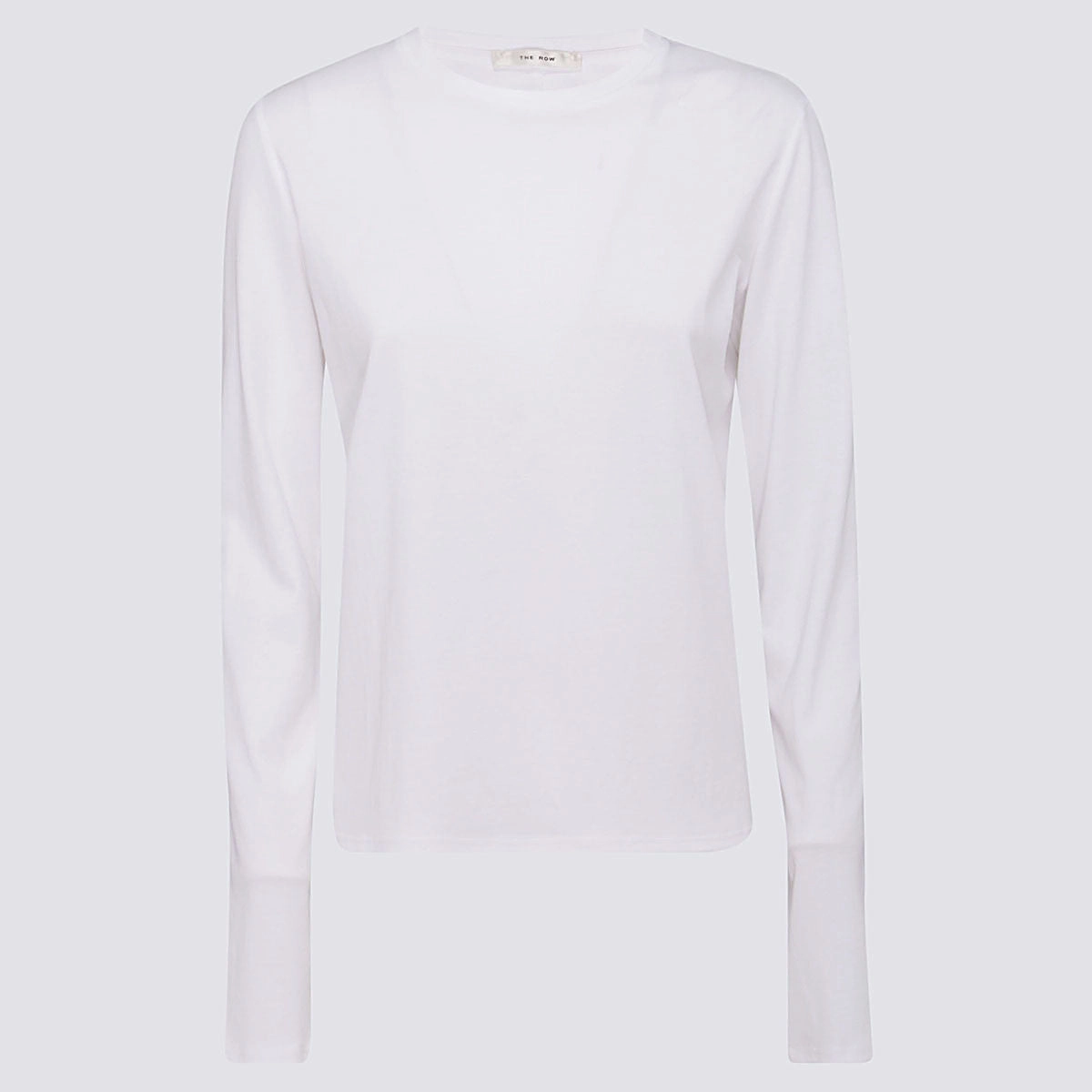The Row Basic Long-Sleeved Round Neck Top