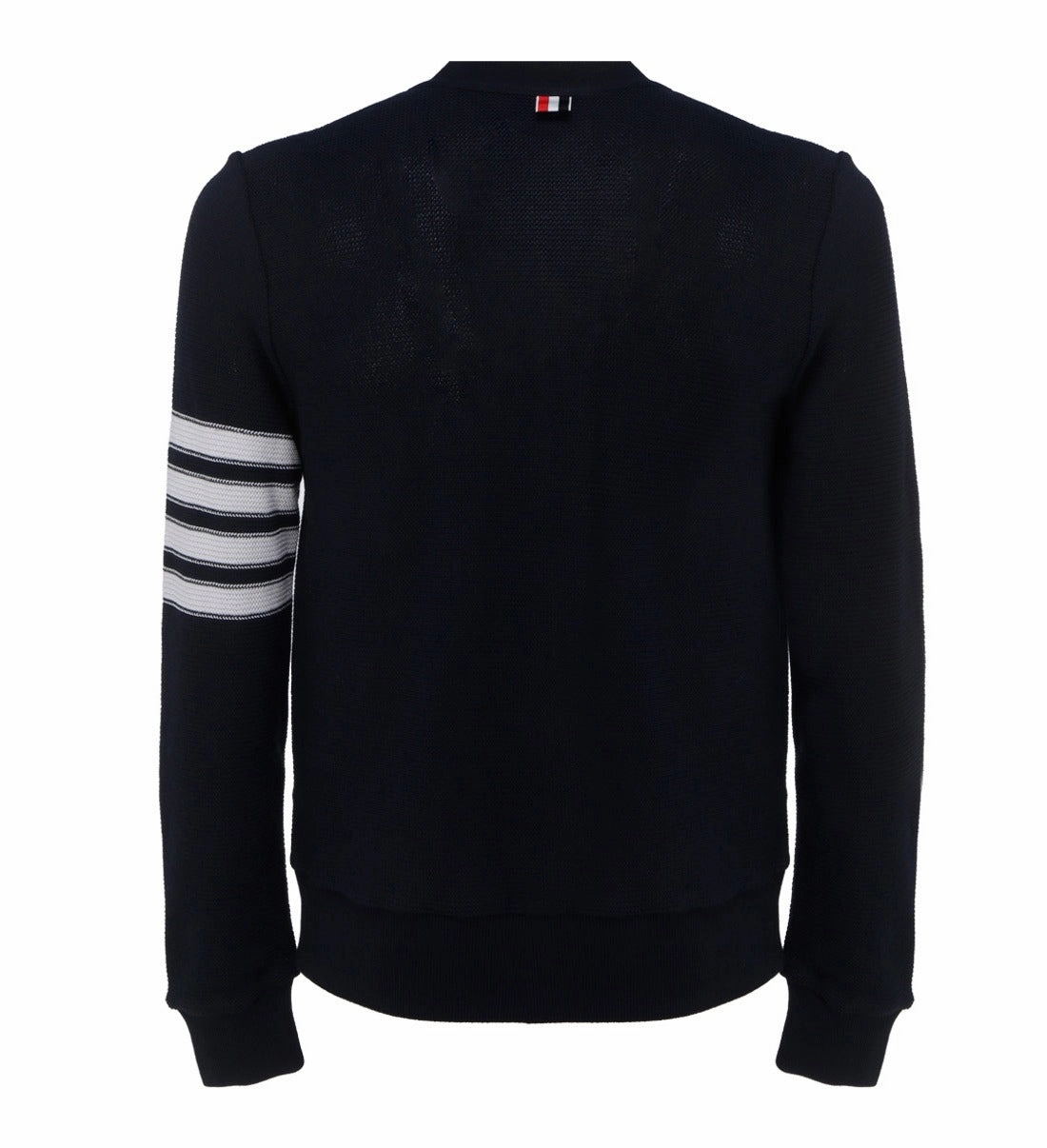Thom Browne 4-Bar Striped V-Neck Cardigan