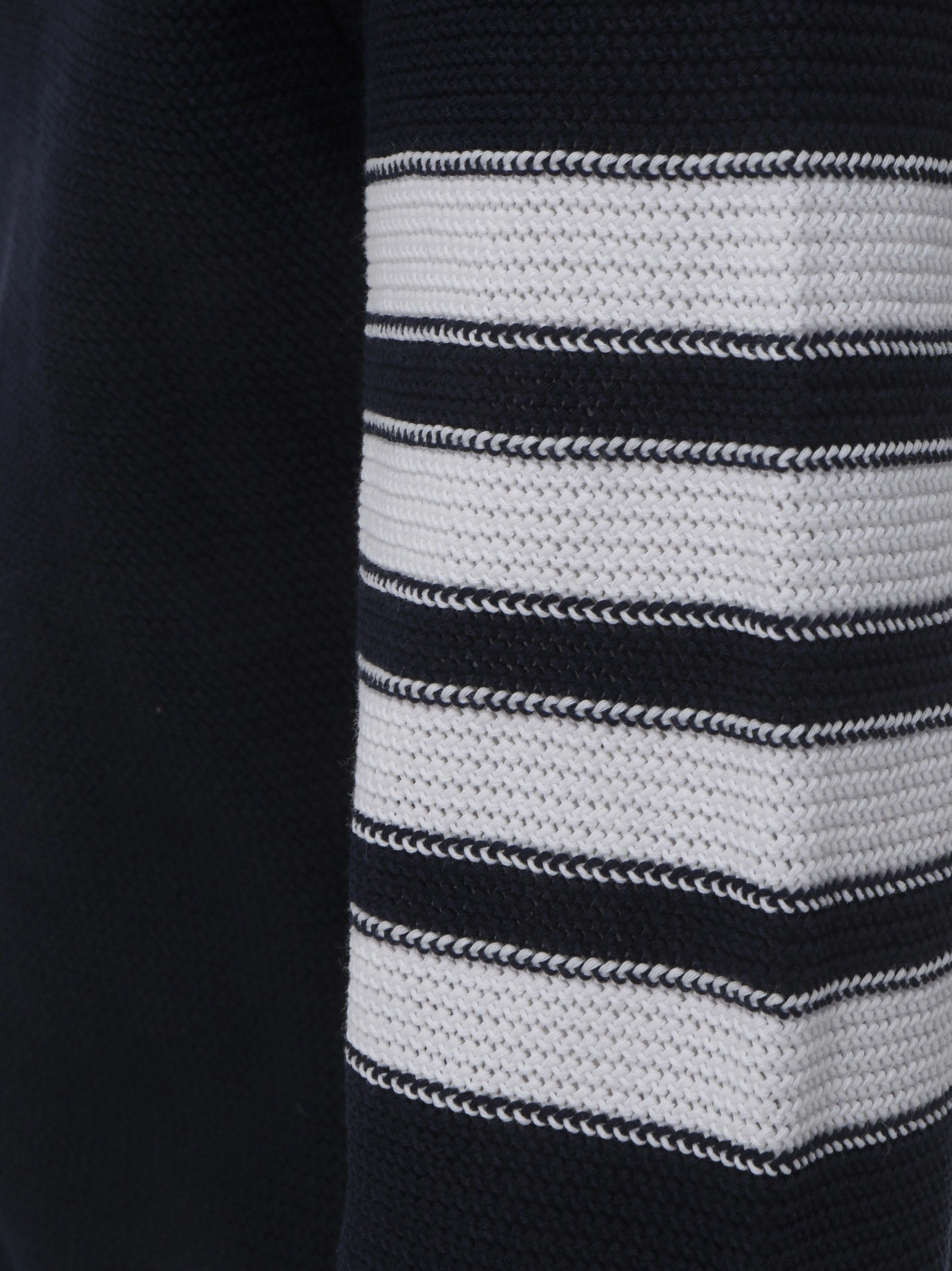 Thom Browne 4-Bar Striped V-Neck Cardigan