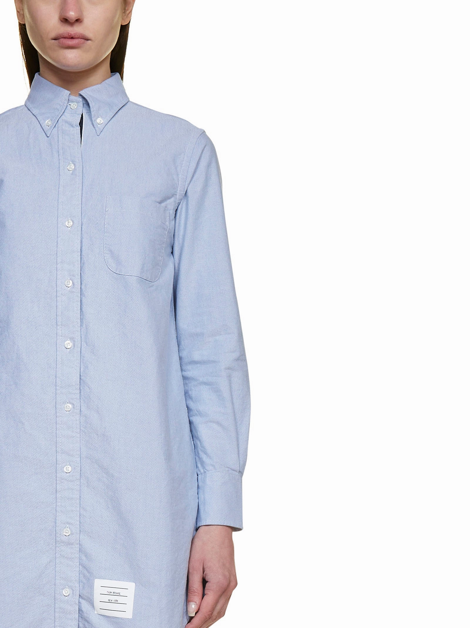 Thom Browne Button-Down Shirt Dress