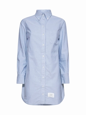 Thom Browne Button-Down Shirt Dress