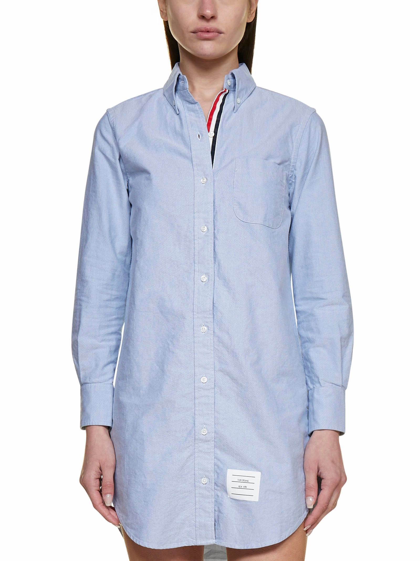 Thom Browne Button-Down Shirt Dress