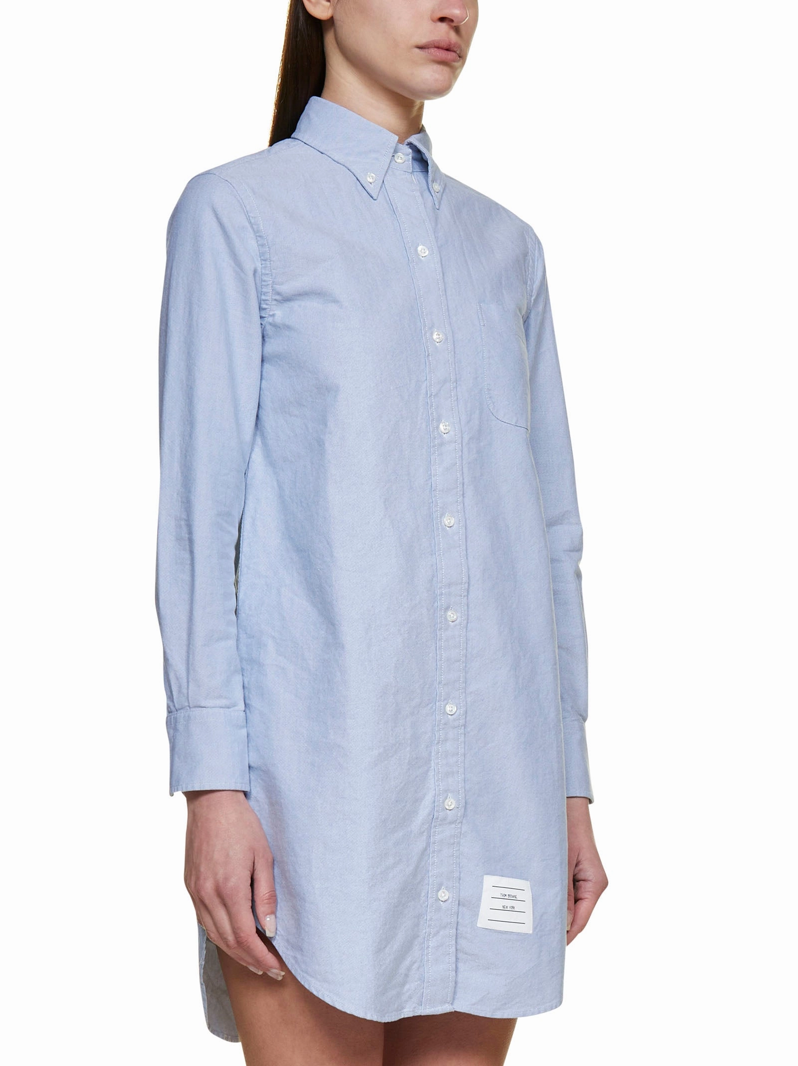 Thom Browne Button-Down Shirt Dress