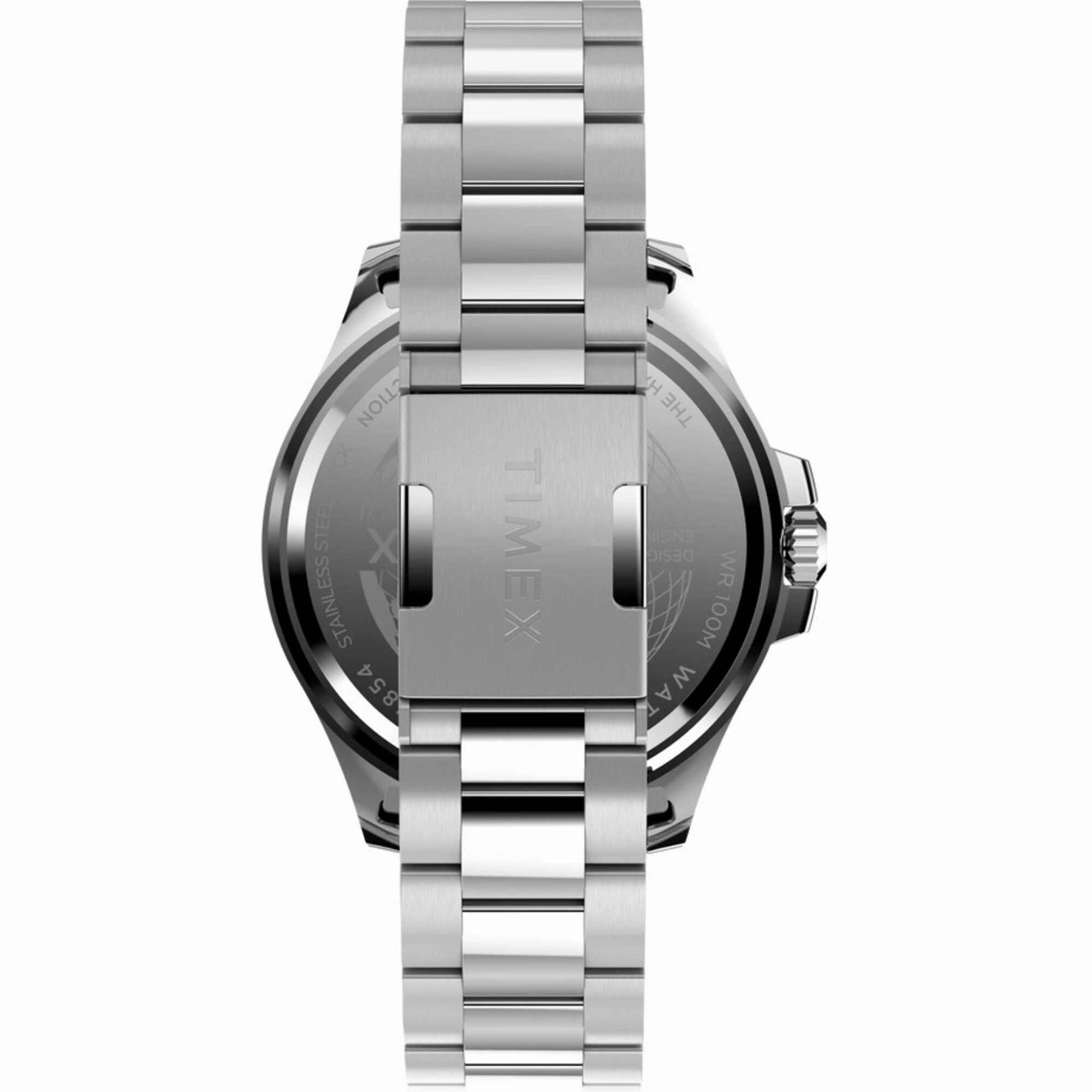 Timex Men's Watch - Harborside Coast Green Dial Silver Tone Bracelet | TW2V91900VQ