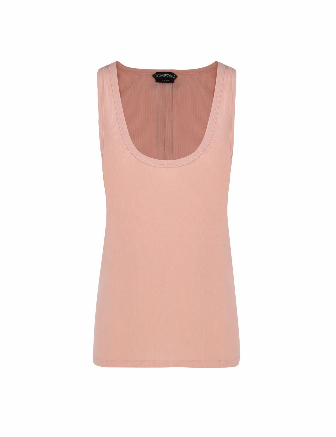 Tom Ford Logo Patch Crewneck Tank Top
